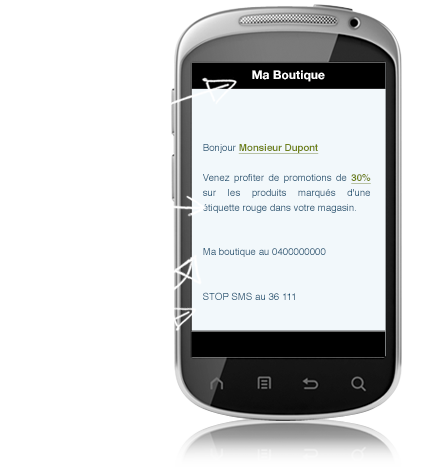 Exemple de SMS PRO