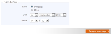 Envoi differe