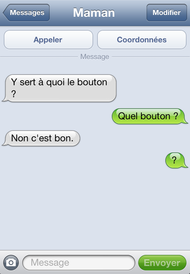 capture SMS avec nos mamans